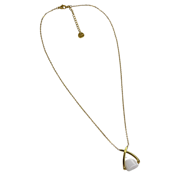 AEGEAN WHITE GOLD NECKLACE